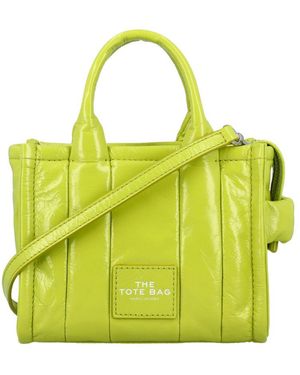 Marc Jacobs Micro The Crinkle Tote Bag - Yellow