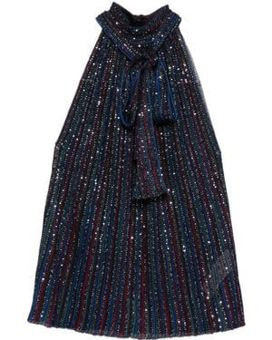 Missoni Striped Top - Blue