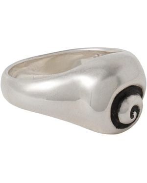 Sophie Buhai Small Nautilus Ring - White