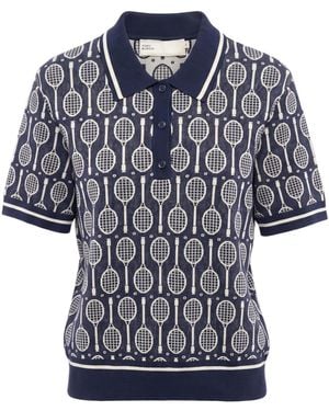Tory Burch Polo Shirts - Blue