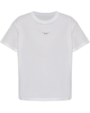 Zadig & Voltaire Marta Wings-Appliqué T-Shirt - White