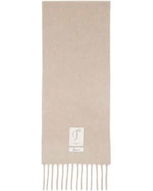 Jacquemus Tassel Scarf - Natural