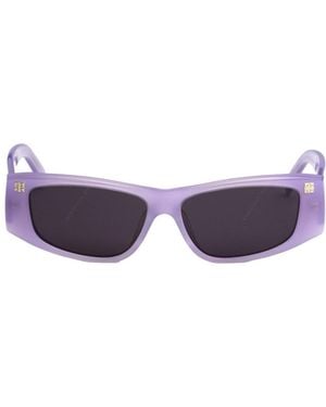 Givenchy Rectangle Full-Rim Sunglasses - Purple