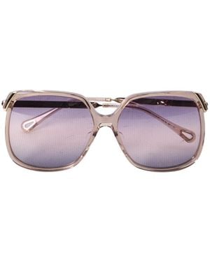 Chloé Square Sunglasses - Pink