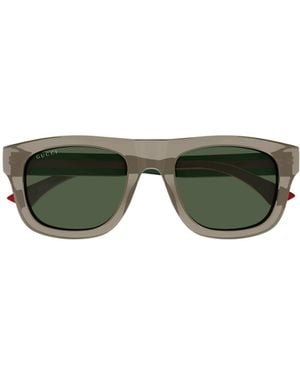 Gucci Eyewear Square Frame Sunglasses - Green