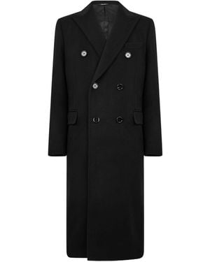 Dolce & Gabbana Db Overcoat Sn53 - Black