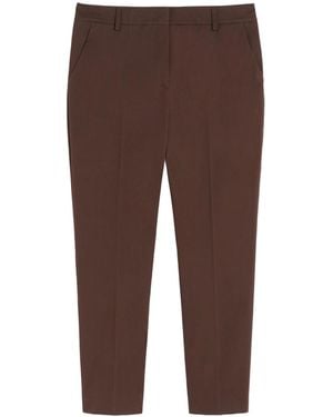 Weekend by Maxmara Belt Loop Casual Trousers - Brown