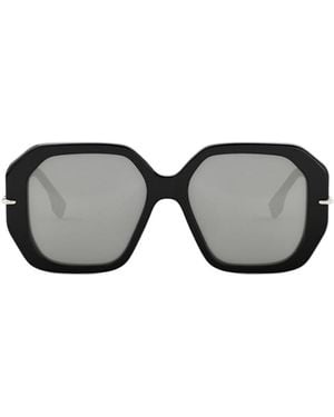 Fendi Eyewear Square Frame Sunglasses - Multicolour