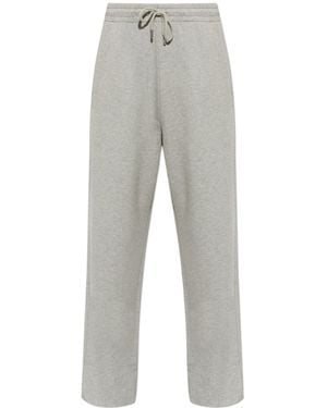 Dries Van Noten Drawstring Athletic Pants - Gray