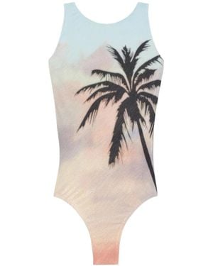 Palm Angels Sunrise Palm Swimsuit - Multicolor