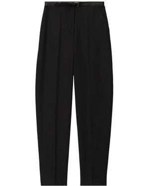 Alexander Wang Low Waist Trousers - Black