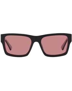 Prada Eyewear Rectangle-Frame Sunglasses - Pink