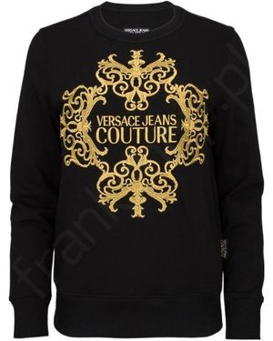 Versace Jeans Couture Round Neck Jumper - Black