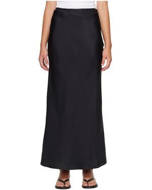 Loulou de Saison Mid-Rise Skirt - Black