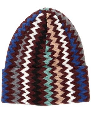 Missoni Patterned Hat - Blue