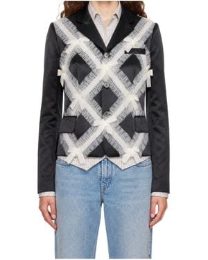 Comme des Garçons Long-Sleeve Jacket - Blue