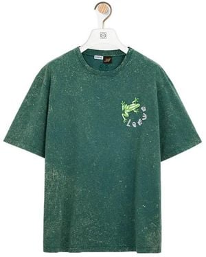 Loewe T-Shirt Large En Coton - Green