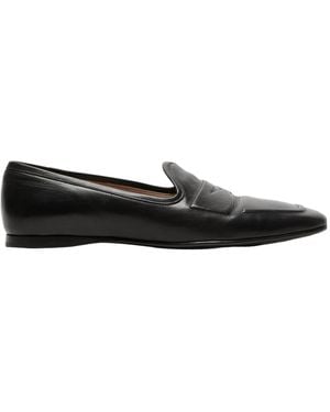 Acne Studios Leather Loafers - Black