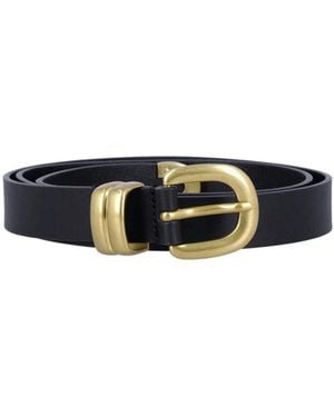 By Malene Birger Pin-Buckle Belt - White
