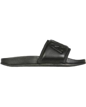 Ambush Logo Flip-Flops - Black