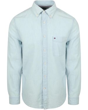 Tommy Hilfiger Long Sleeve Shirt - Blue