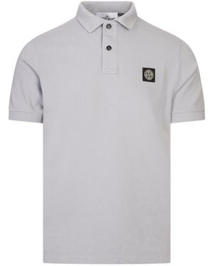 Stone Island Short-Sleeved Polo Shirt - Grey
