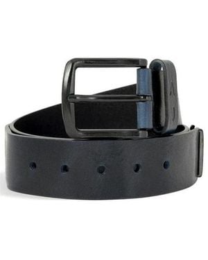 Armani Jeans Logo Belt - Black