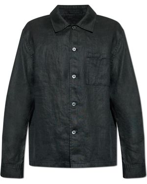 Theory Long Sleeved Buttoned Shirt - Black