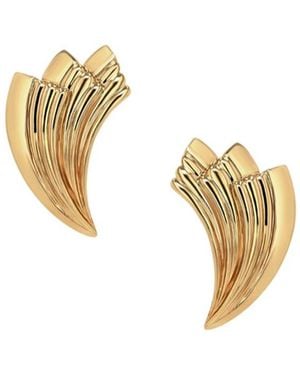 Anine Bing Sector Earrings - Metallic