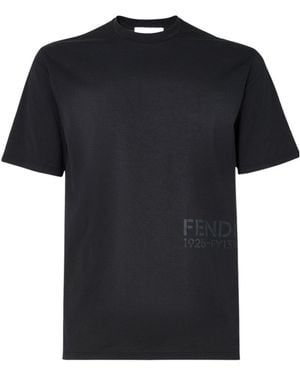 Fendi Cotton T-Shirt - Black