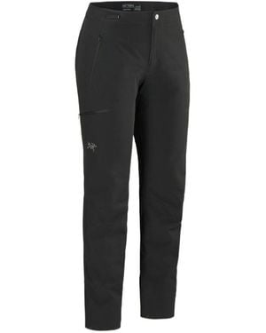 Arc'teryx Gamma Sl Logo-Embroidered Straight-Leg Trousers - Black