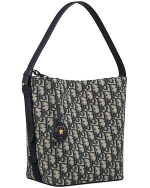 Dior Small Star Bucket Bag - Black