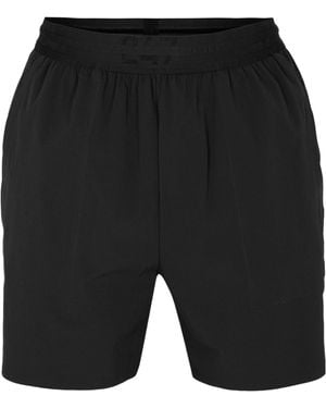 Represent Logo Detail Shorts - Black