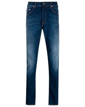Dondup Icon Straight-Leg Jeans - Blue