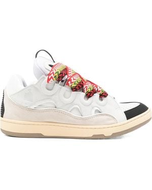 Lanvin Lace-Up Sneakers - Pink