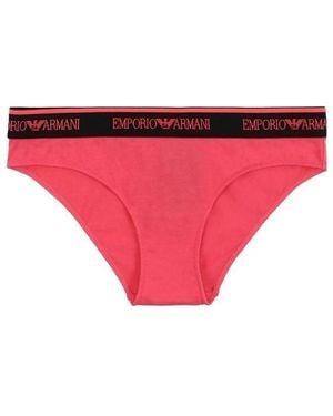 Emporio Armani Logo Trunks - Pink