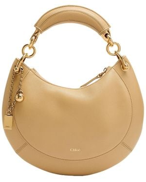 Chloé Leather Shoulder Bag - White
