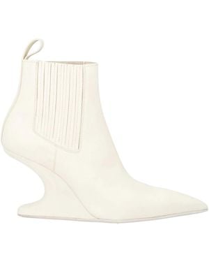 Rick Owens Ankle Boots - White