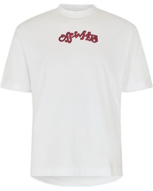 Off-White c/o Virgil Abloh Logo Short Sleeve T-Shirt - White