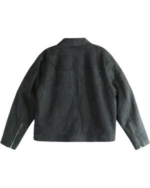 Stussy 8 Ball Suede Bing Jacket in Black for Men | Lyst UK