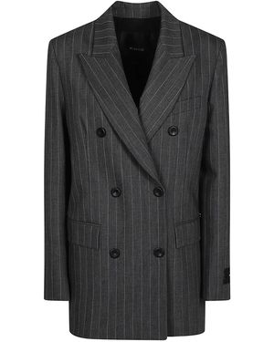 Pinko Long-Sleeve Blazer - Black