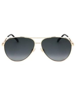 Jimmy Choo Eyewear Jimena Aviator Sunglasses - Multicolor