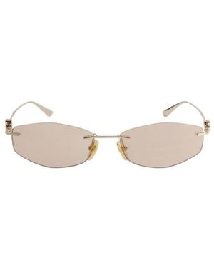 Balenciaga Nano D-Frame Sunglasses - White