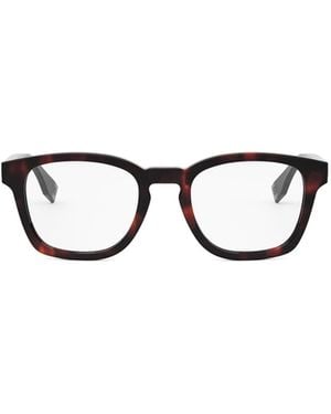 Fendi Geometrically Framed Flat Mirror - White