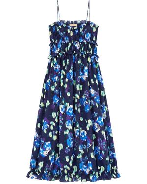 Ulla Johnson Lilac Camisole Silk Dress - Blue
