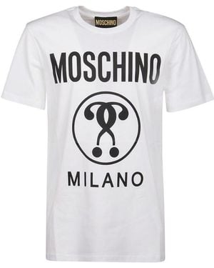 Moschino Printed T-Shirt - White