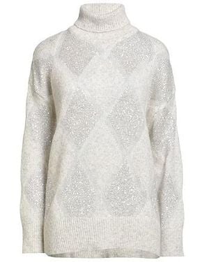 Brunello Cucinelli Lightweight Long-Sleeve Knit Sweater - White