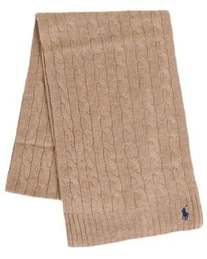 Polo Ralph Lauren Wool Scarf - Natural
