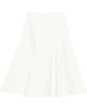 Rohe A-Line Midi Skirt - White