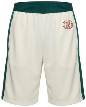 Gucci Logo Shorts - Green